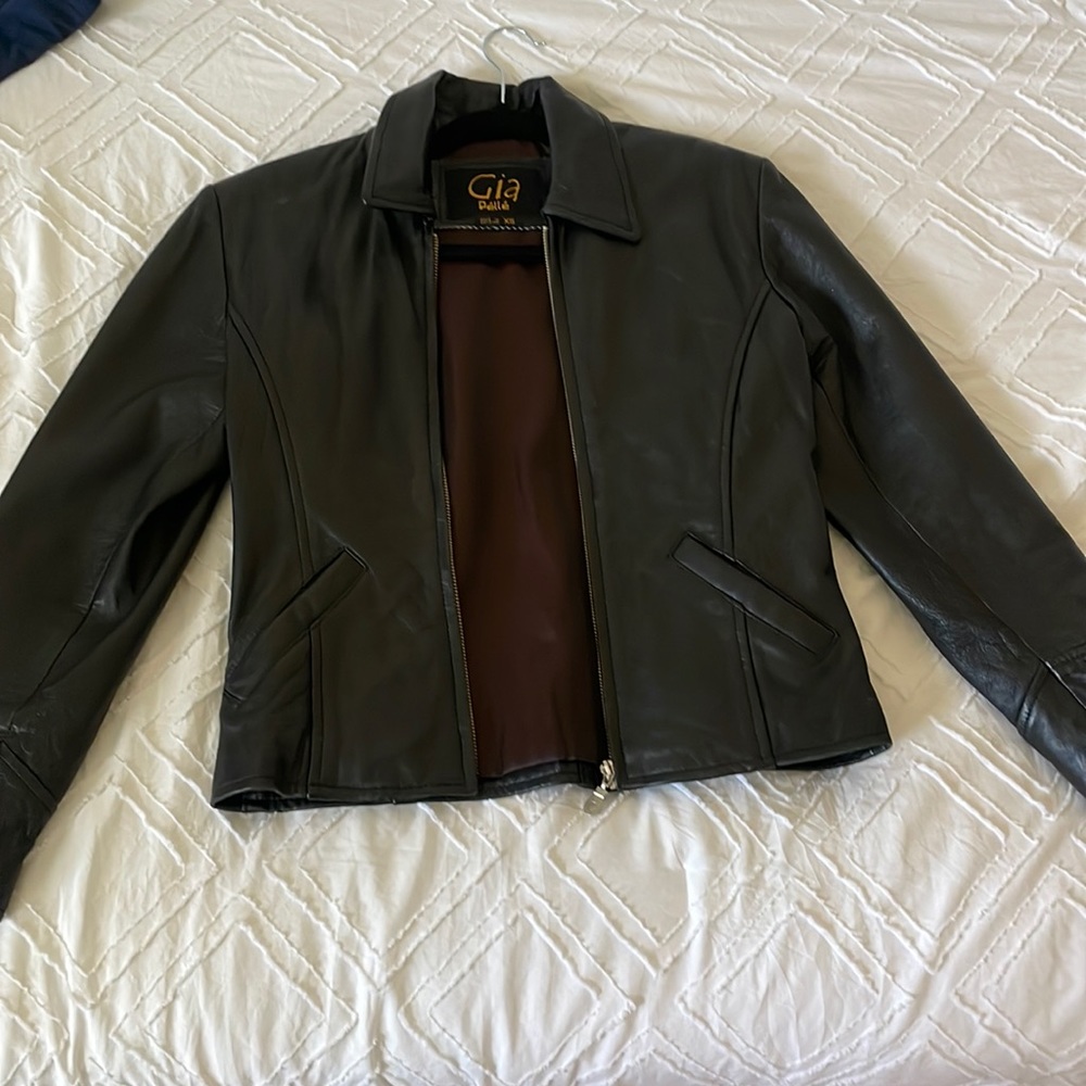 Gia pelle leather jacket